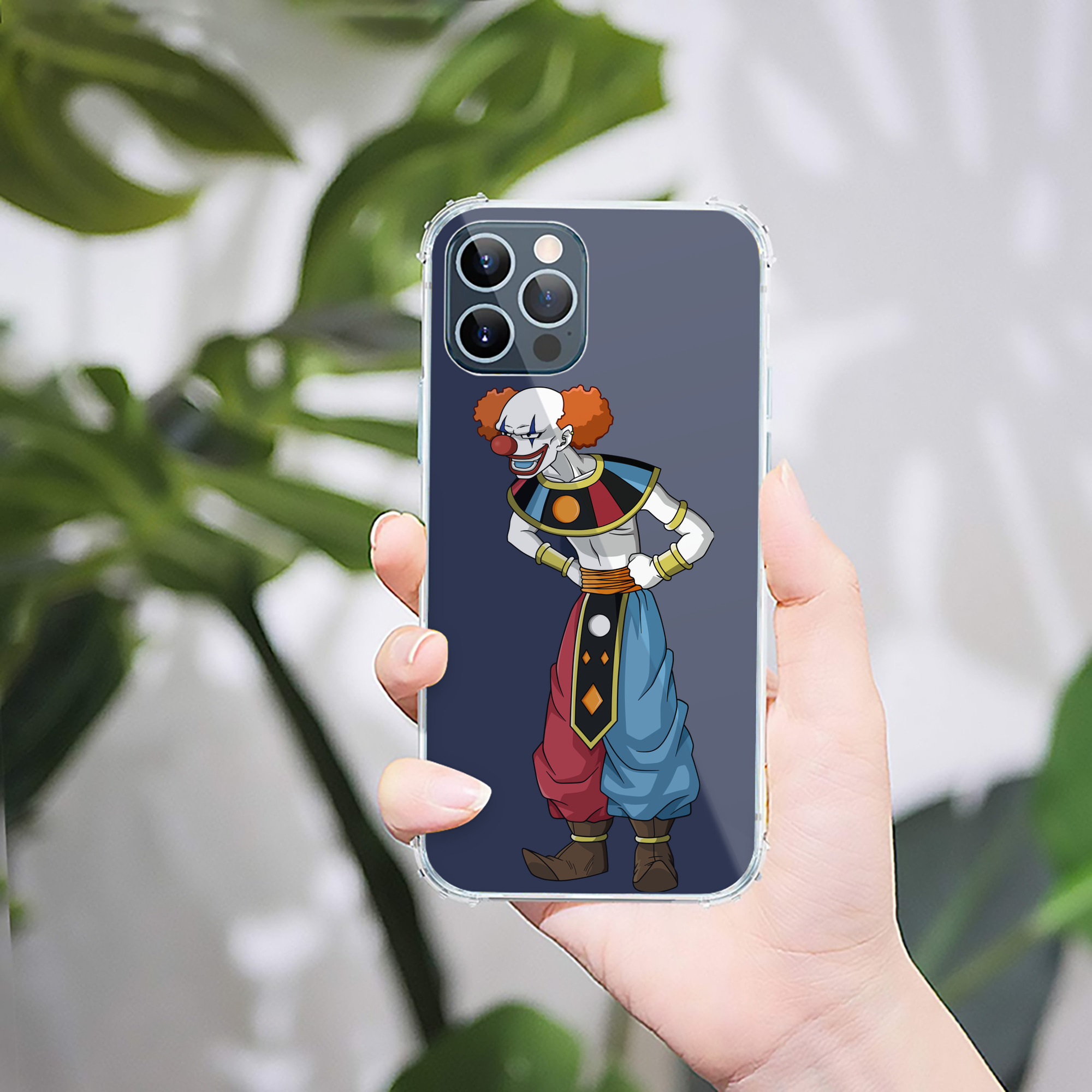 （画像用） ドラゴンボール DRAGON BALL 【iPhone 12シリーズ対応】透明スマホケース（クリアソフトケース）